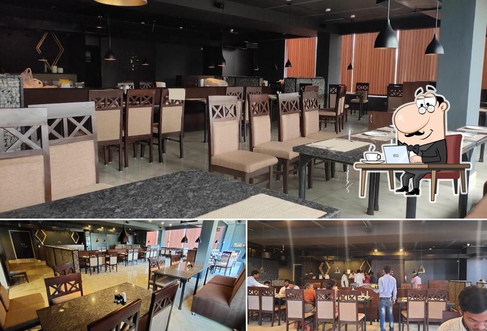 The interior of SPICE NATION restaurant
