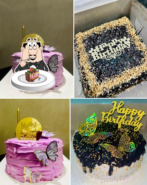 Chocolate cake at Sri Pastries