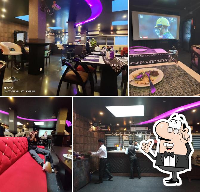 The interior of Mikado Restaurant