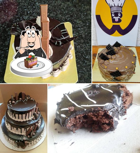 Chocolate cake at THE BAKE WORLD