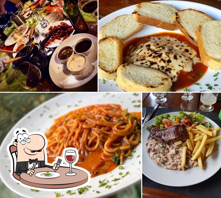 Platos en Pepe nero Bistrô