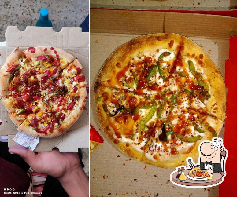 Get pizza at Panda Pizza