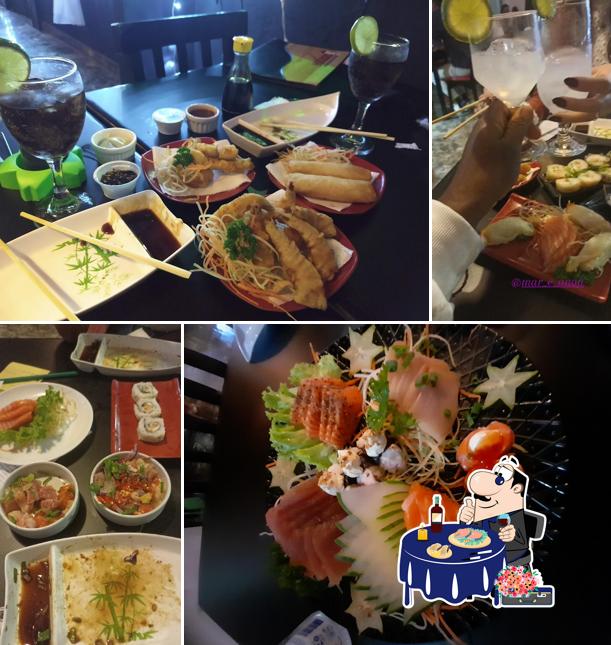 Sashimi em Hikaro Sushi
