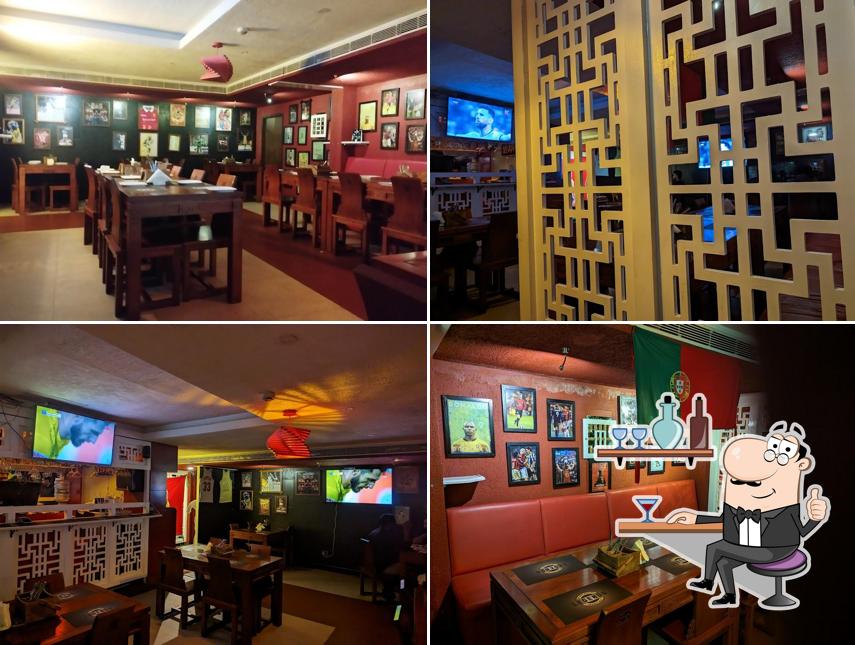 The interior of Legends Sports Inn