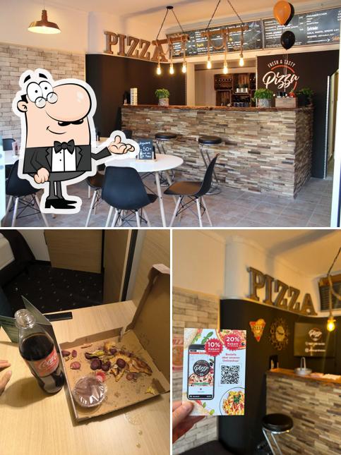 L'intérieur de Pizza Go