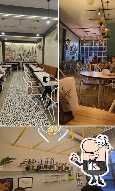The interior of Hatke