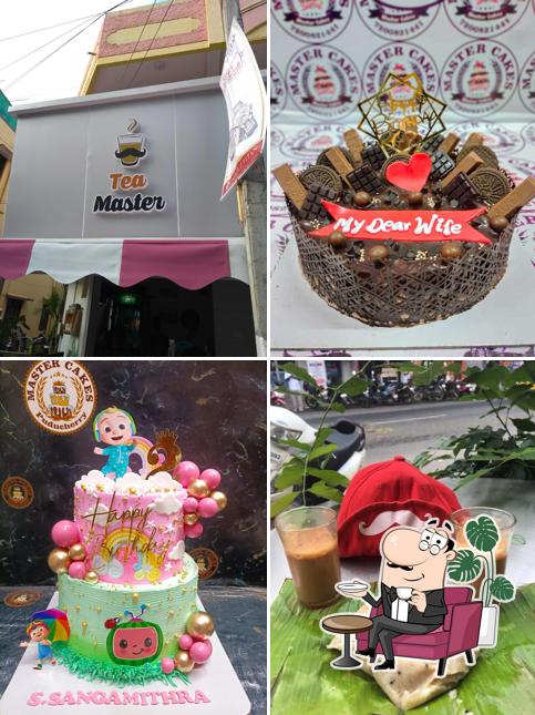 The interior of MASTER CAKES