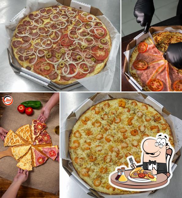 Escolha diversos tipos de pizza