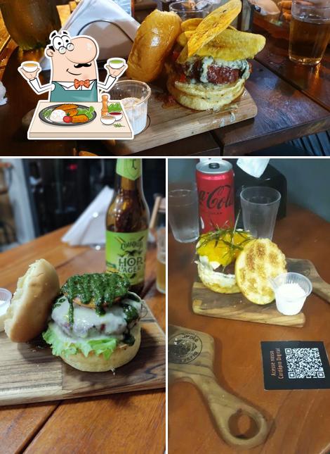 Comida em Smoke Hamburgueria