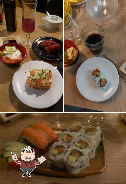 Nourriture à Sake Sushi