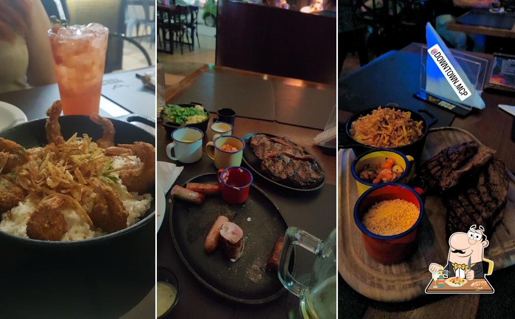 Comida em Downtown Steakhouse