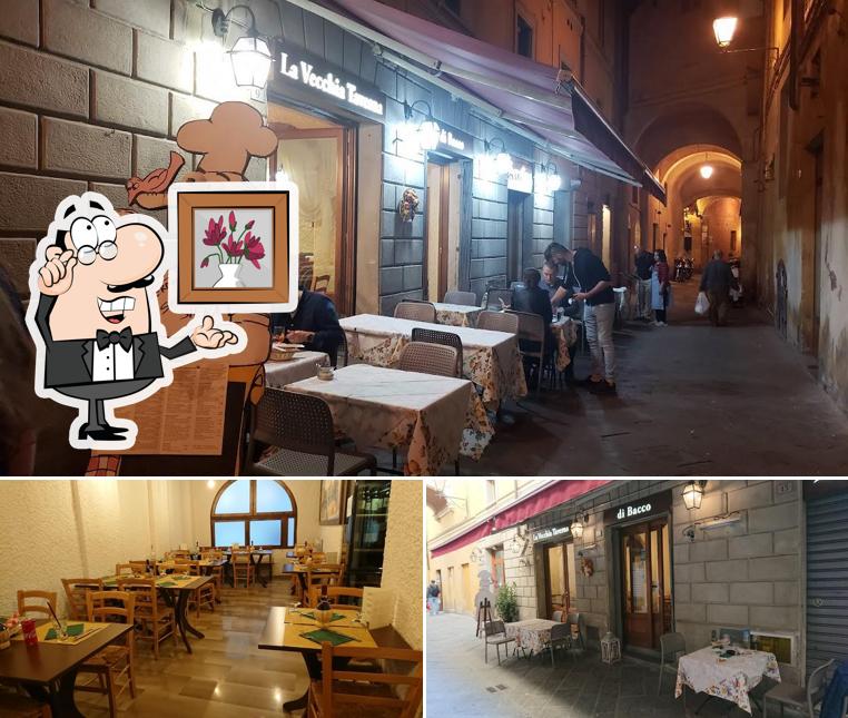 Gli interni di La Vecchia Taverna Di Bacco