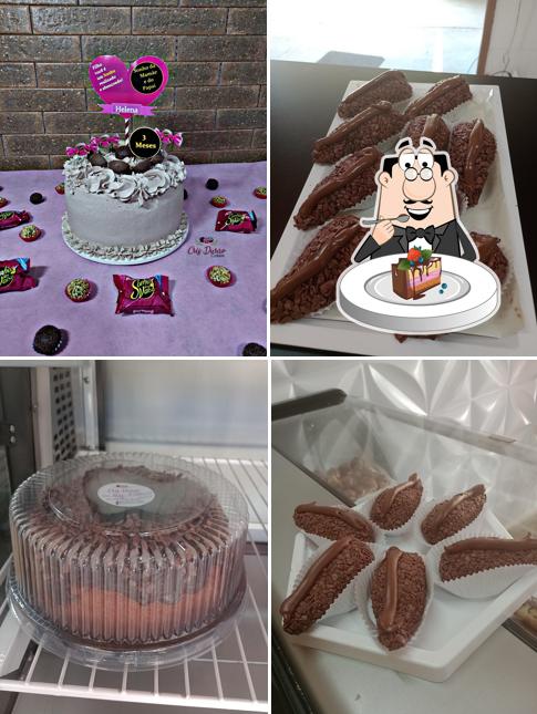 Bolo de chocolate em Padaria e Confeitaria Cris Durão Cakes