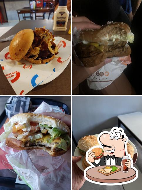 Consiga um hambúrguer no Burger King