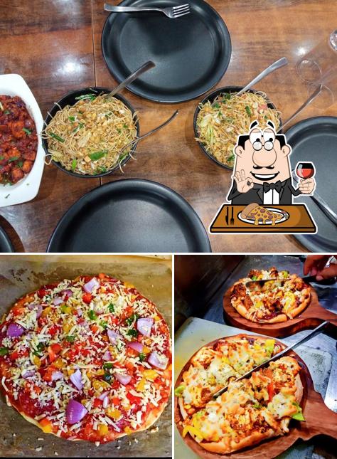 Order different variants of pizza
