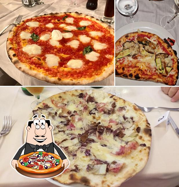 A La Griglia, puoi goderti una bella pizza