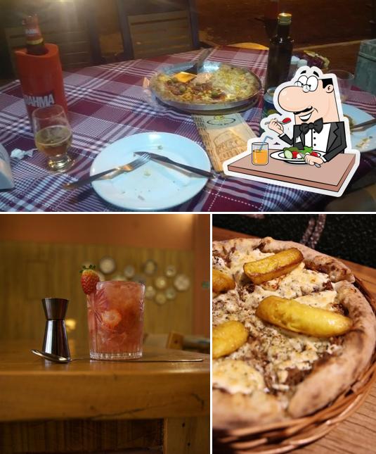Platos en Pizza Mia Trattoria Drinks Massas Rio Verde - GO