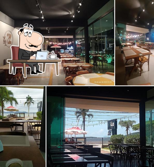 O interior do Zilá Restaurante & Eventos