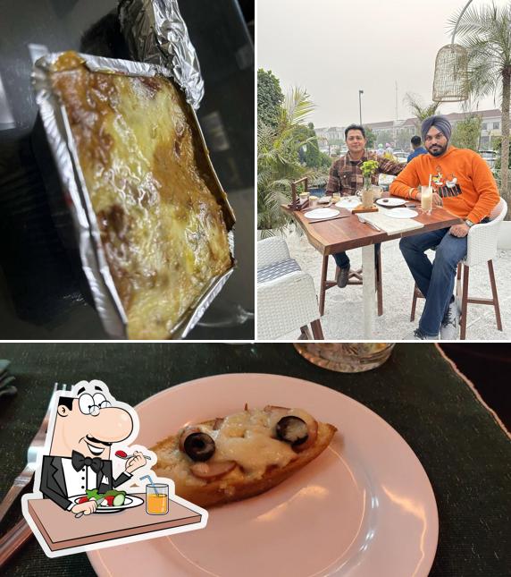 The restaurant's food and beverage
