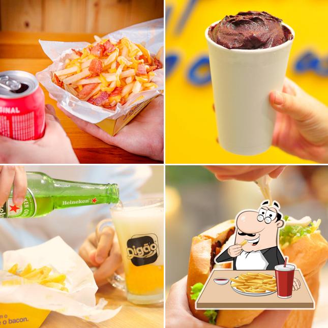 Batata frita em Digão Lanches - Ubá