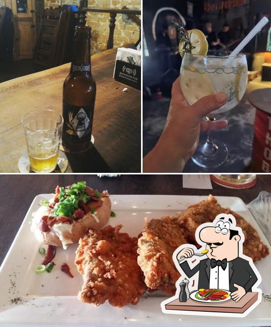 Comida em The Backdoor Pub