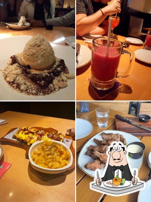 Mousse de chocolate em Outback Steakhouse