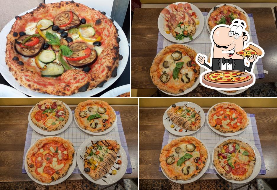 Prenez de nombreux types de pizzas