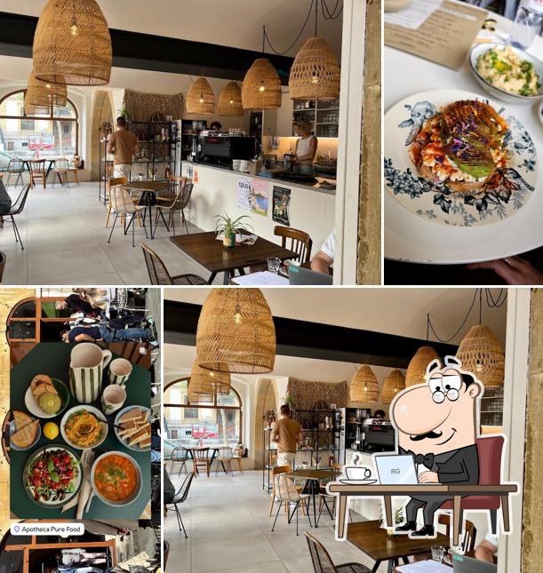 L'intérieur de APOTHECA CAFE - BRUNCH - BAR