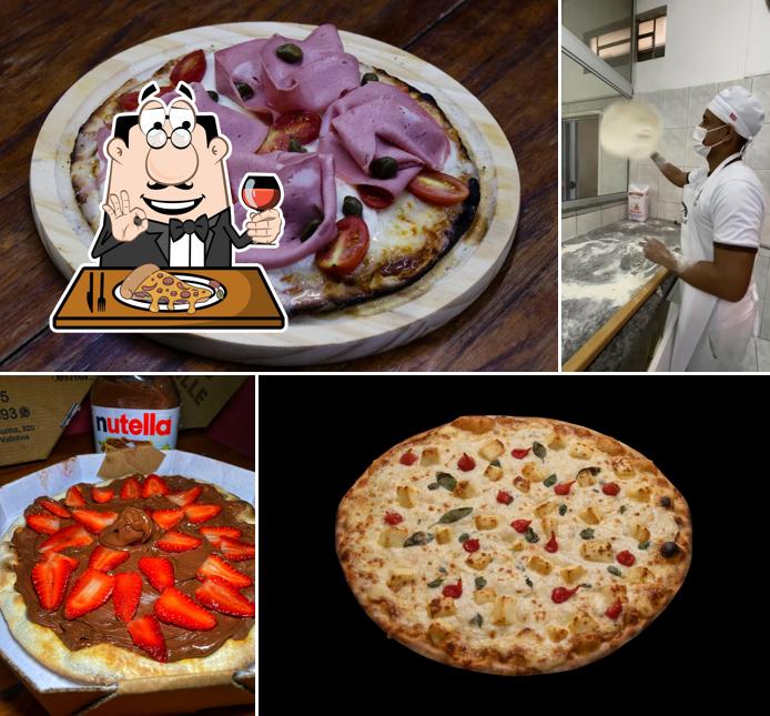Experimente diferentes estilos de pizza