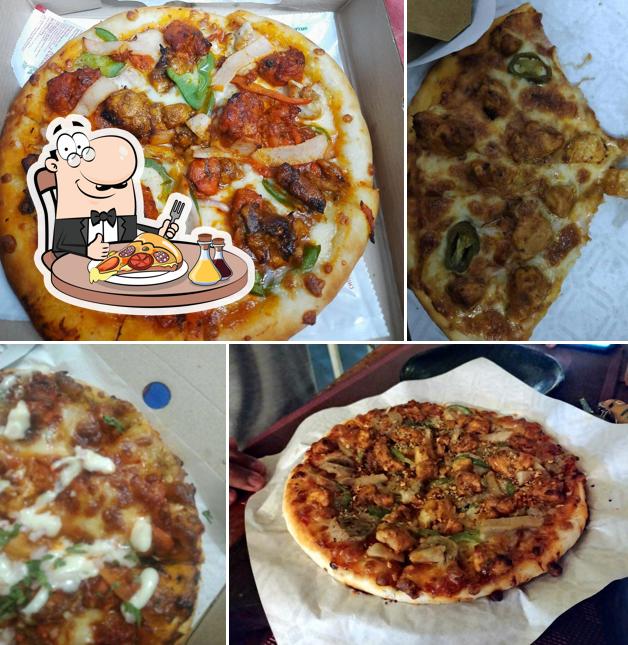 At Cafe Grill O Rolls, you can try pizza