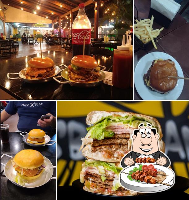 Platos en Kat's Lanches
