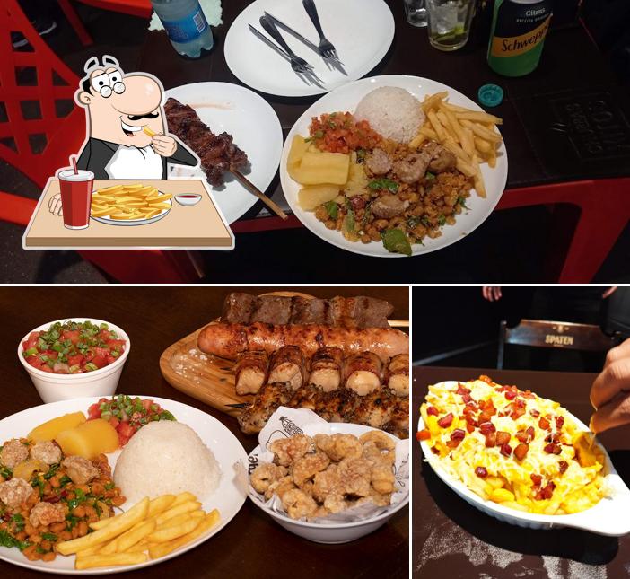 Batata frita em Churraskitos