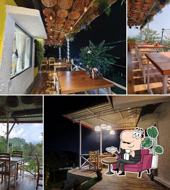 The interior of Cliff'd Cafe