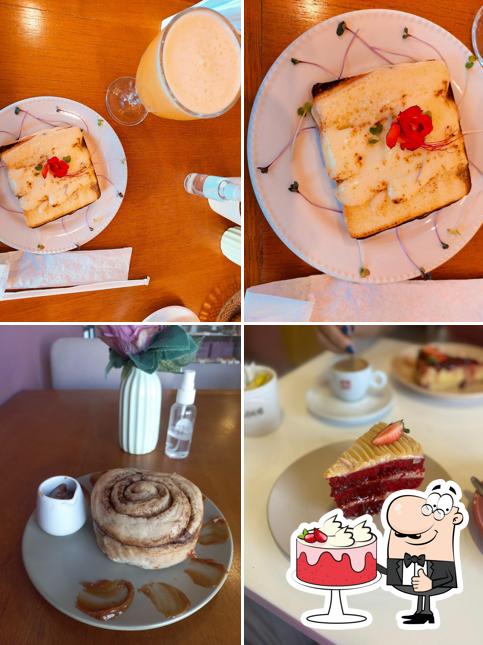 Bolo veludo vermelho em Doce Marie Café E Pâtisserie