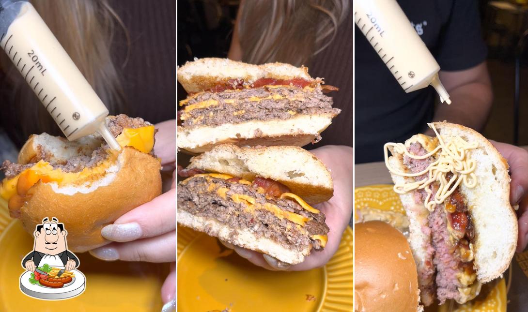 Platos en The Dew Burger Hamburgueria