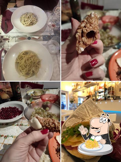 Spaghetti alla carbonara al Borgo 206