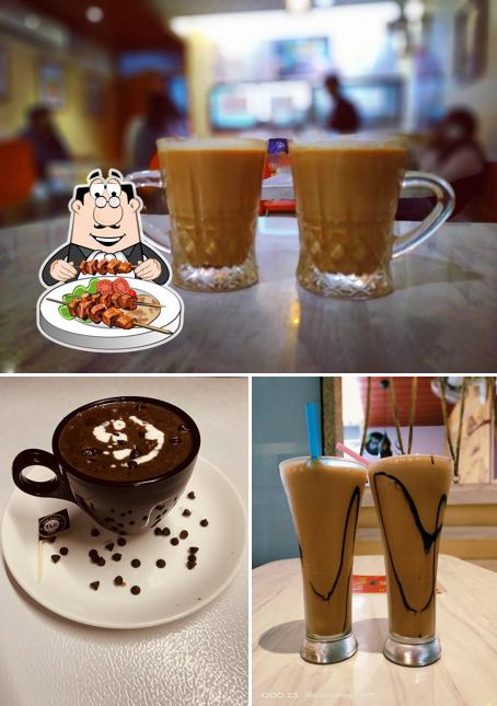Chocolate mousse at The Local Café Dhanbad