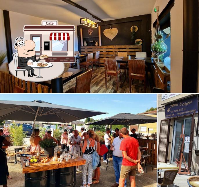 Voici la photo affichant la extérieur et intérieur sur Ô'CRÉPIDON