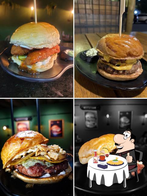 Delicie-se com um hambúrguer no Taverna Burger