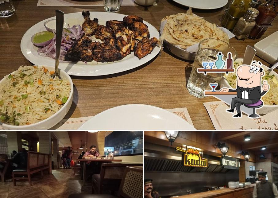 Check out how Azad Restaurant at Over Bridge looks inside