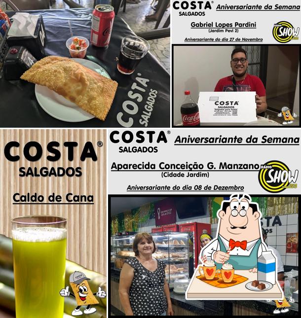 Desfrute de uma bebida no Costa Salgados