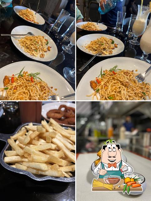 Spaghetti bolognese at 24K Kraft Brewzz Fine Dine Restaurant Taproom Lounge Bar