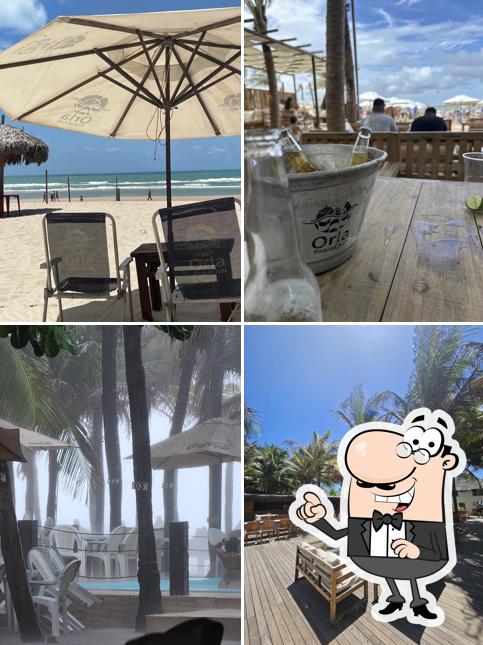 Veja imagens do interior do Orla Praia Club