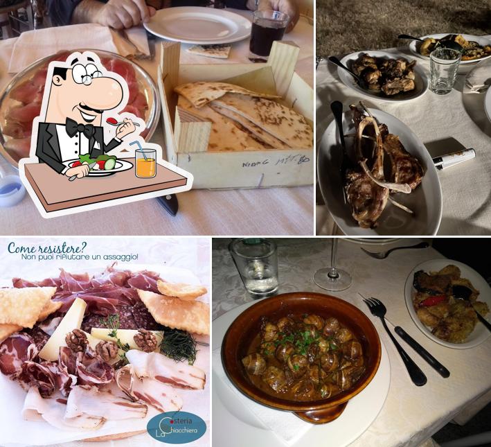 Platti al Osteria La Chiacchiera