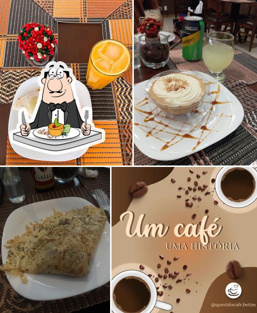 Platos en Querido Café