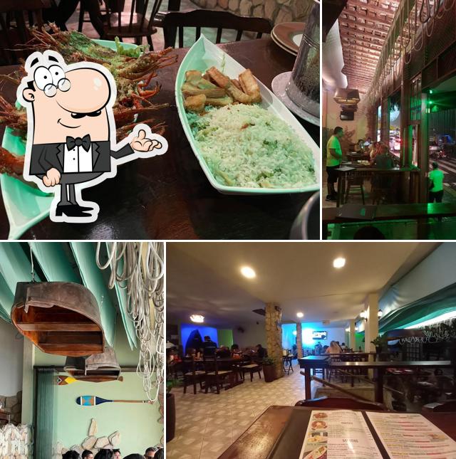 Veja imagens do interior do Restaurante Canoa