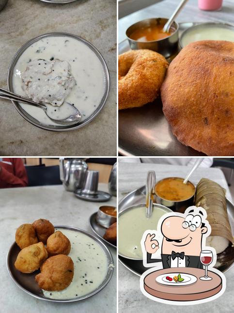 Food at Hotel Indra Bhavan