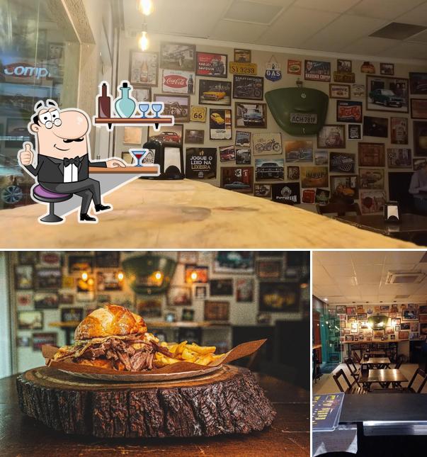 O interior do Drive Burguer - Ponta Grossa