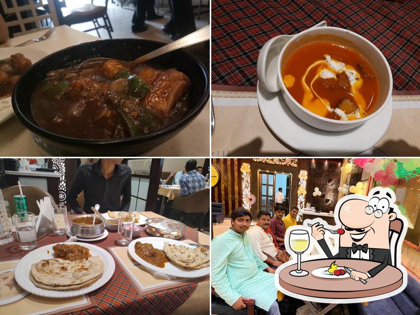 Food at Aamantran Restaurant