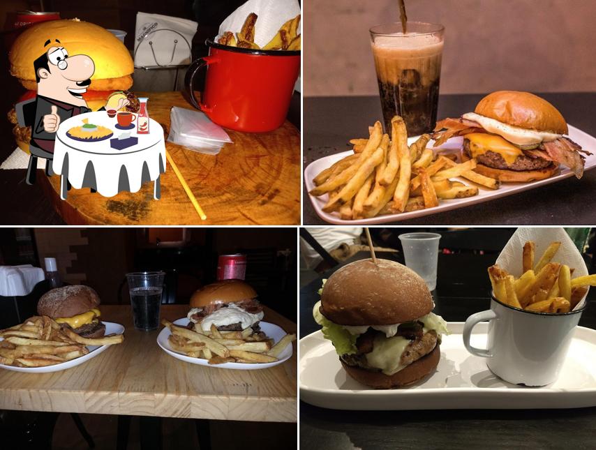 Delicie-se com um hambúrguer no Magnífico Burger